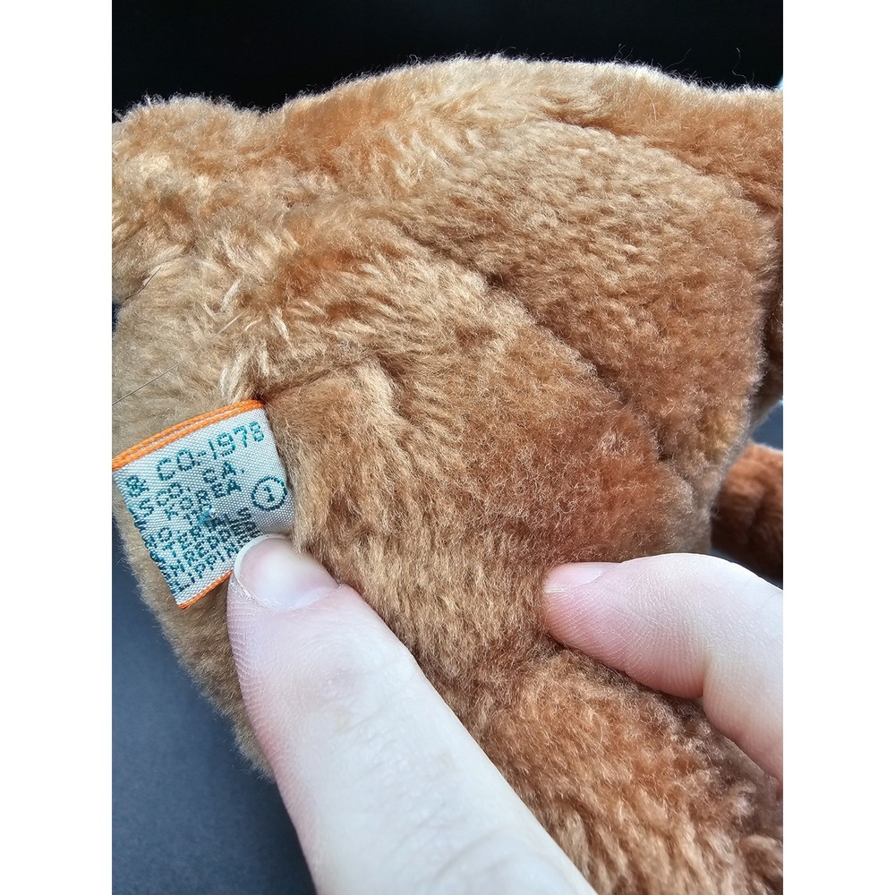 Vintage 1978 Dakin Dachshund Dog Plush - Picture 6 of 7